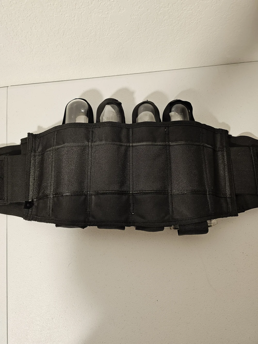 NXe Paintball NXe 4+1 Pod Harness Pack Belt w/ 4 Pod Holders Black